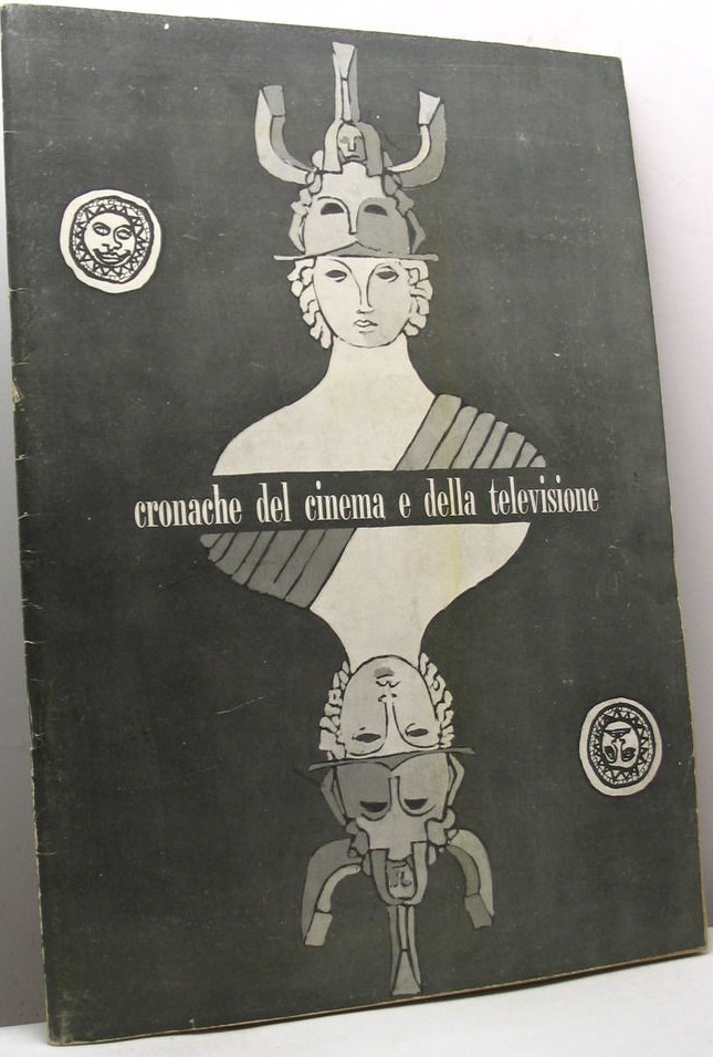 CRONACHE DEL CINEMA E DELLA TELEVISIONE magazine side cover Issue 12/13 May/June 1956