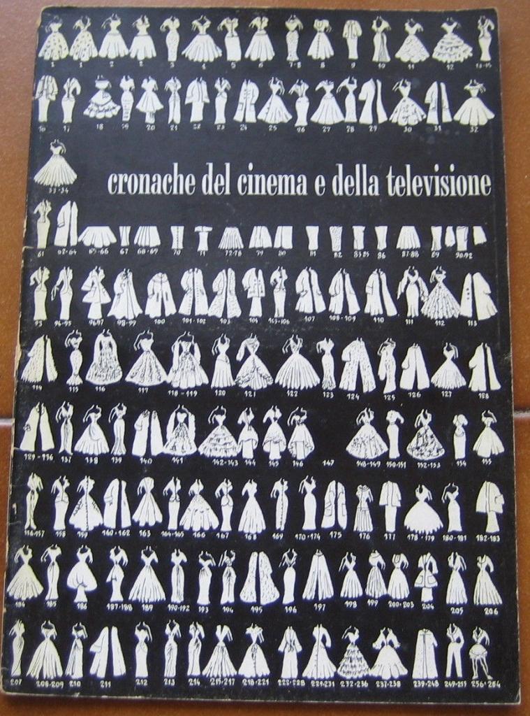CRONACHE DEL CINEMA E DELLA TELEVISIONE magazine side cover Issue 3  1955