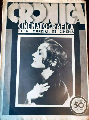 CRONICA CINEMATOGRAFICA magazine side cover Issue 17  May 1930