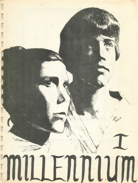 CROSSED SABERS magazine side cover Issue 1  1980