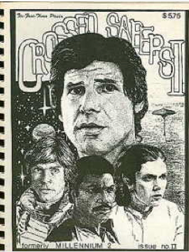 CROSSED SABERS magazine side cover Issue 2 August 1981