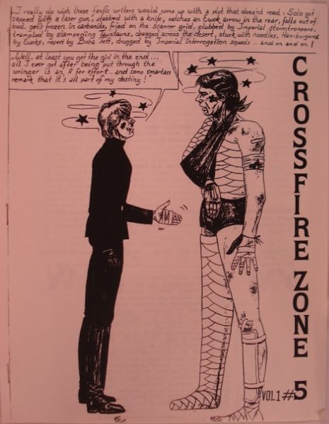 CROSSFIRE ZONE magazine side cover Issue 5 November 1993
