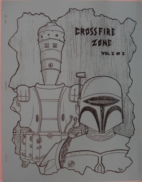 CROSSFIRE ZONE magazine side cover Issue 7 May 1994