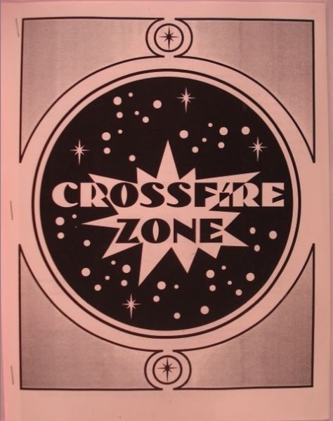 CROSSFIRE ZONE magazine side cover Issue 11 March 1995