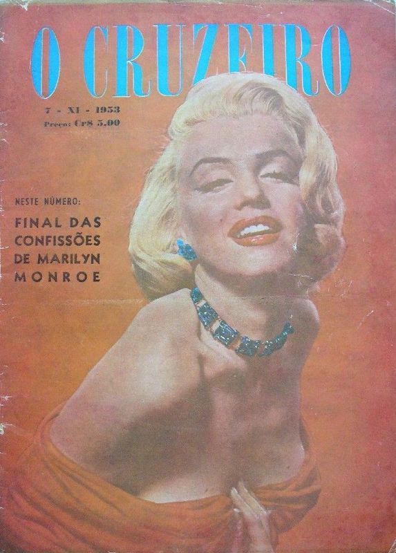 O CRUZEIRO magazine side cover 7 November 1953