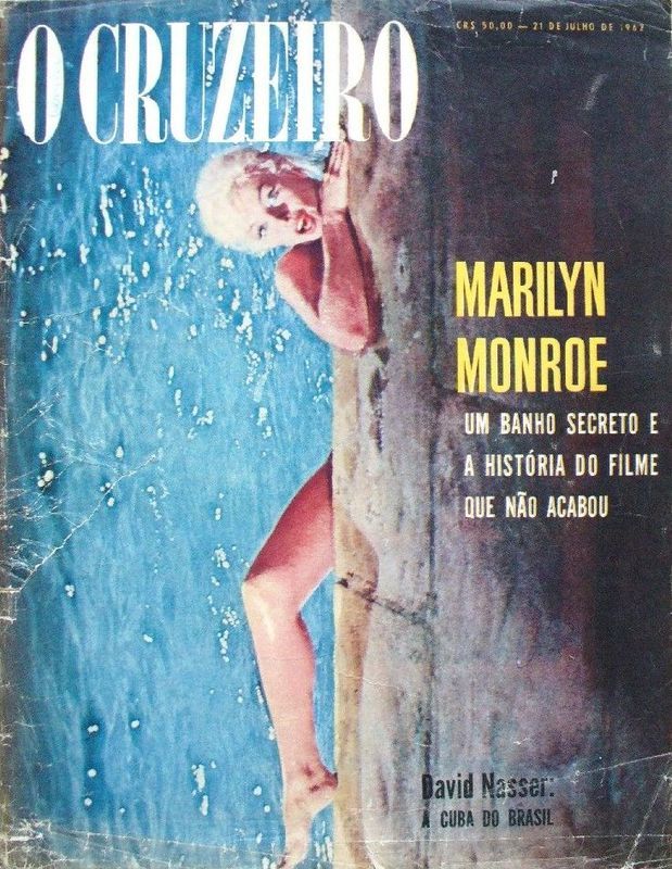 O CRUZEIRO magazine side cover 21 July 1962
