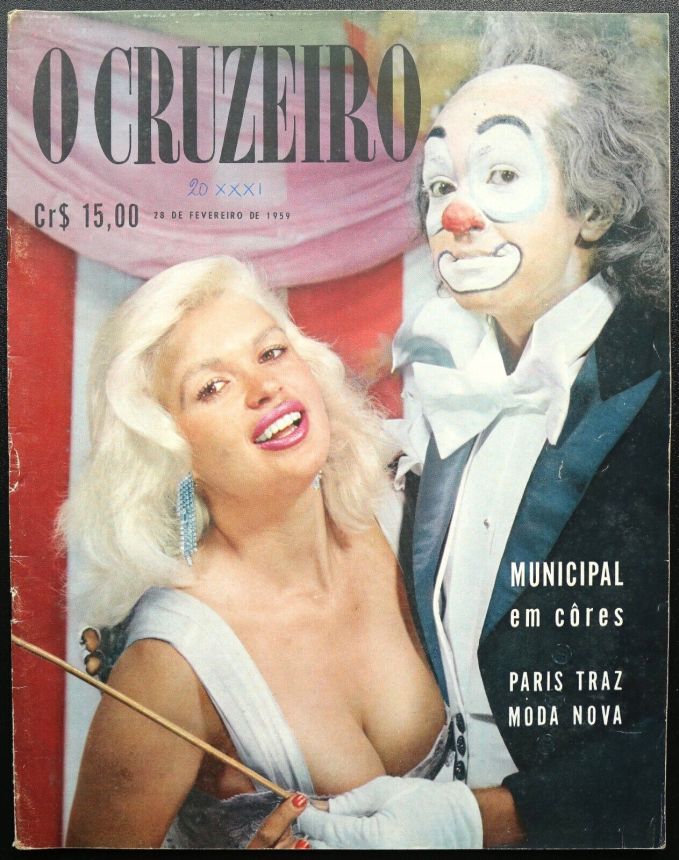 O CRUZEIRO magazine side cover 28 February 1959