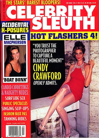 CELEBRITY SLEUTH magazine side cover Issue 82 Vol 11 #3 1998