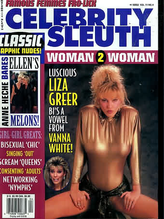 CELEBRITY SLEUTH magazine side cover Issue 83 Vol 11 #4 1998