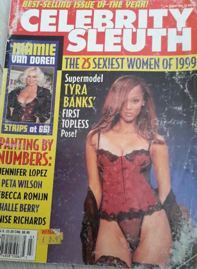 CELEBRITY SLEUTH magazine side cover Issue 91 Vol 12 #3 1999