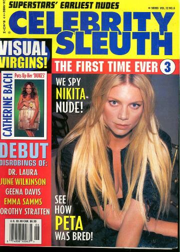 CELEBRITY SLEUTH magazine side cover Issue 94 Vol 12 #6 1999