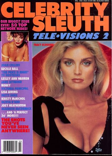CELEBRITY SLEUTH magazine side cover Issue 13  Vol 3 # 3  1990