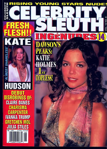CELEBRITY SLEUTH magazine side cover Issue 114 Vol 14 #8 2001
