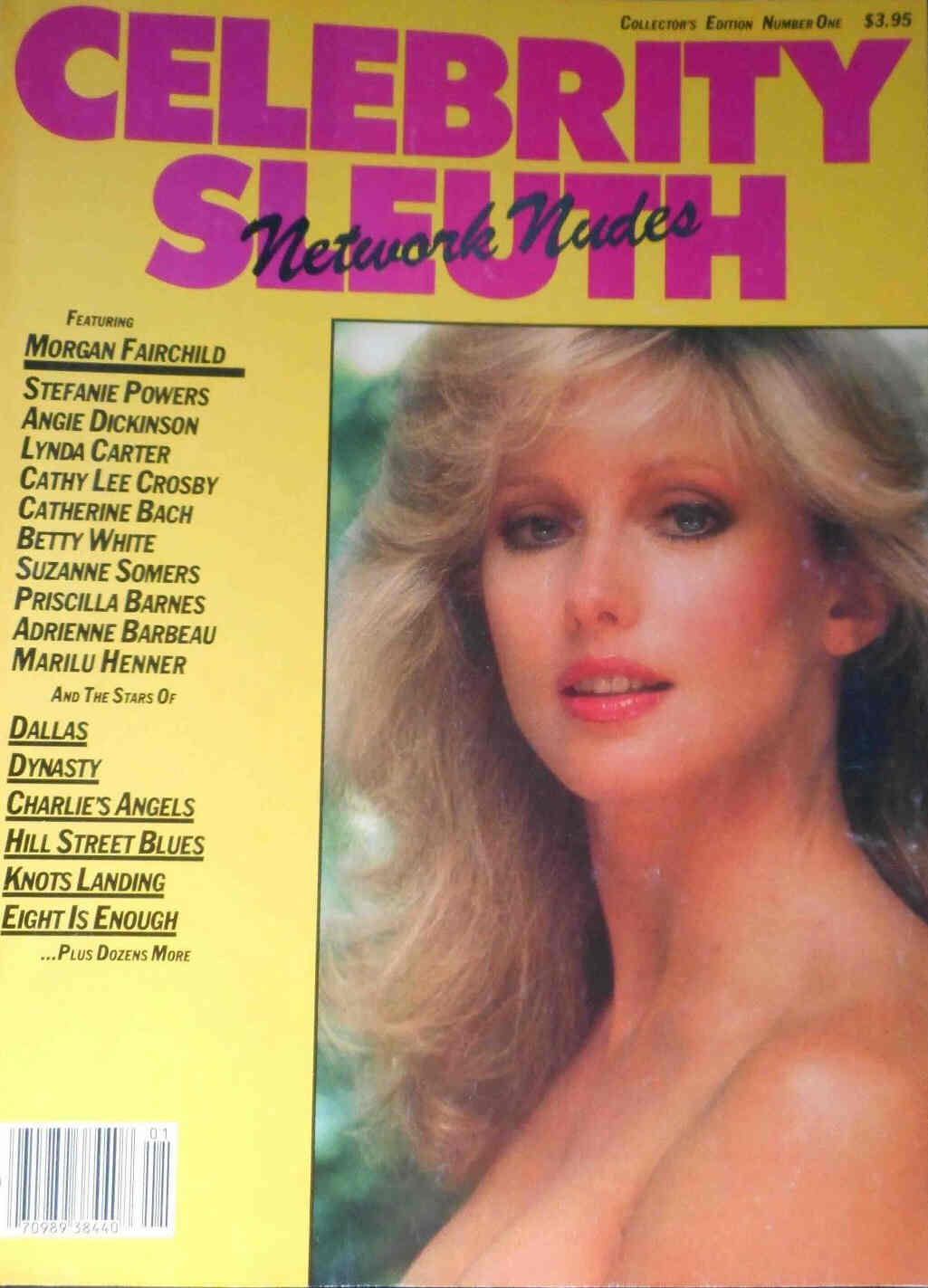 CELEBRITY SLEUTH magazine side cover Issue 1 Vol 1 #1 1985