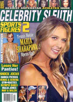 CELEBRITY SLEUTH magazine side cover Issue 41  2005