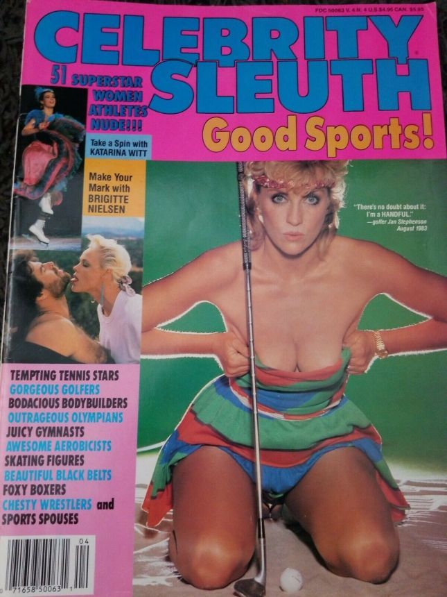 CELEBRITY SLEUTH magazine side cover Issue 20 Vol 4 #4 1991