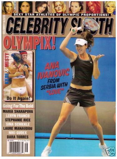 CELEBRITY SLEUTH magazine side cover Issue 56  2009