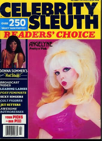 CELEBRITY SLEUTH magazine side cover Issue 27 Vol 5 #2 1992