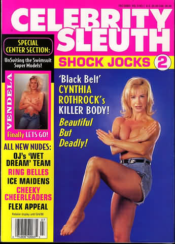 CELEBRITY SLEUTH magazine side cover Issue 68 Vol 9 #7 1996