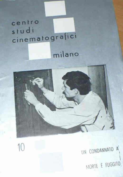 CSC/CENTRO STUDI CINEMATOGRAFICI (Rome) magazine side cover Issue 10  April 1959