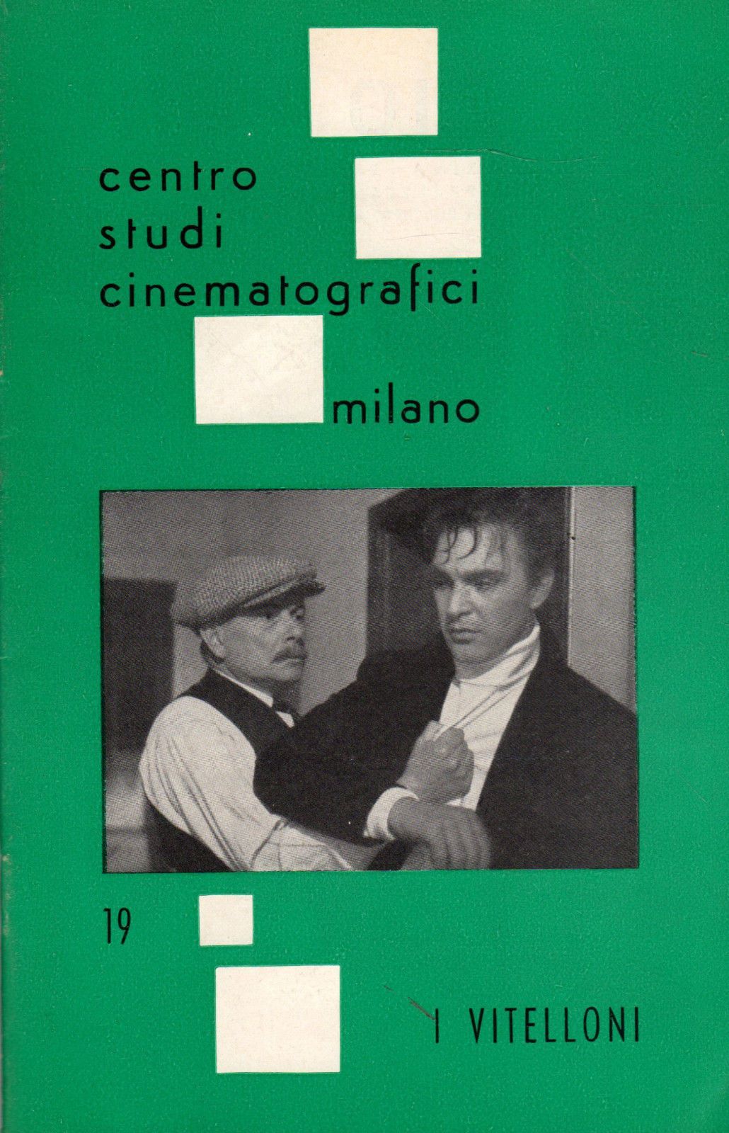 CSC/CENTRO STUDI CINEMATOGRAFICI magazine side cover Issue 19  