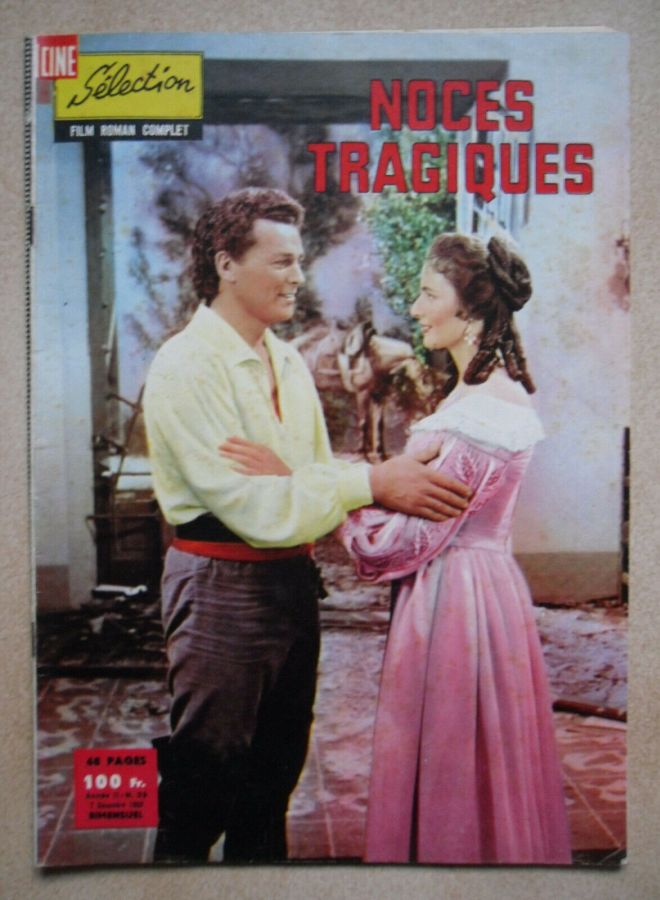 CINE SELECTION magazine side cover Issue 39 7 December 1959