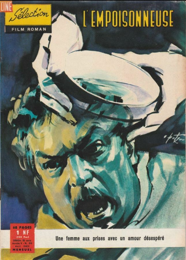 CINE SELECTION magazine side cover Issue 69  April 1962