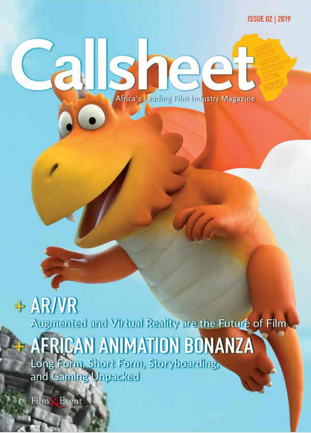 CALLSHEET magazine side cover Issue 2   2019