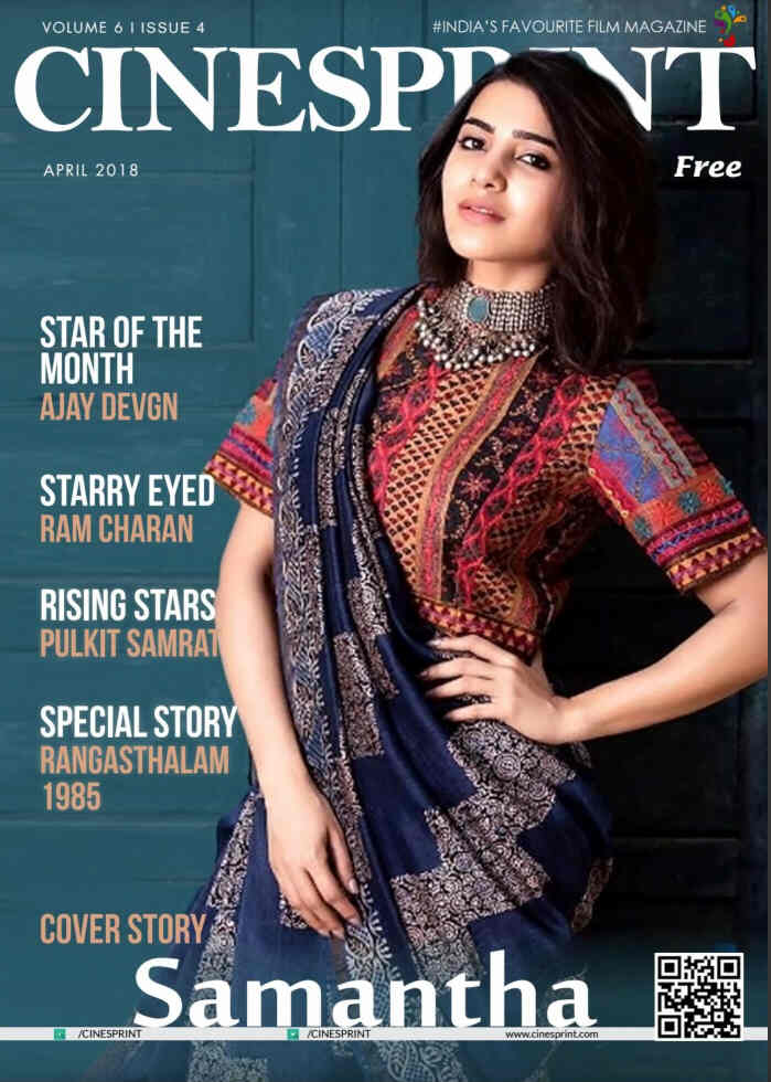 CINESPRINT magazine side cover  April 2018