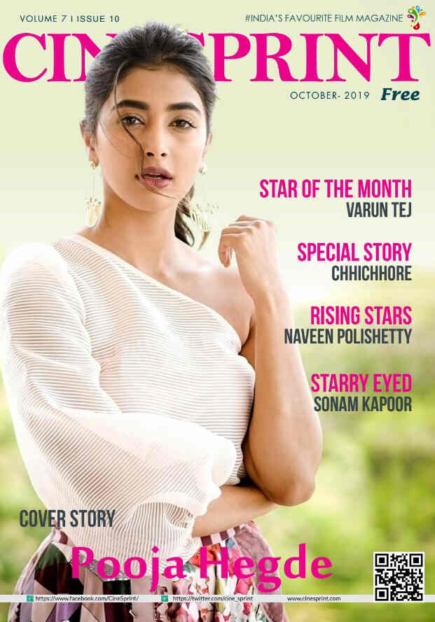 CINESPRINT magazine side cover  October 2019