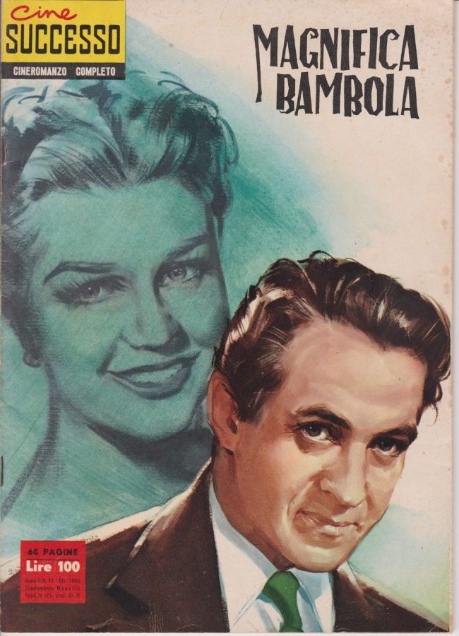 CINE SUCCESSO magazine side cover Issue 11  October 1960