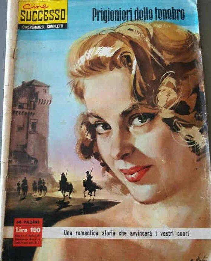 CINE SUCCESSO magazine side cover Issue 6  April 1961