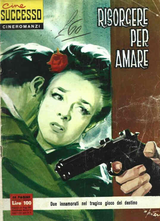 CINE SUCCESSO magazine side cover Issue 8  June 1961