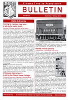 CINEMA THEATRE ASSOCIATION magazine side cover September-October 2012