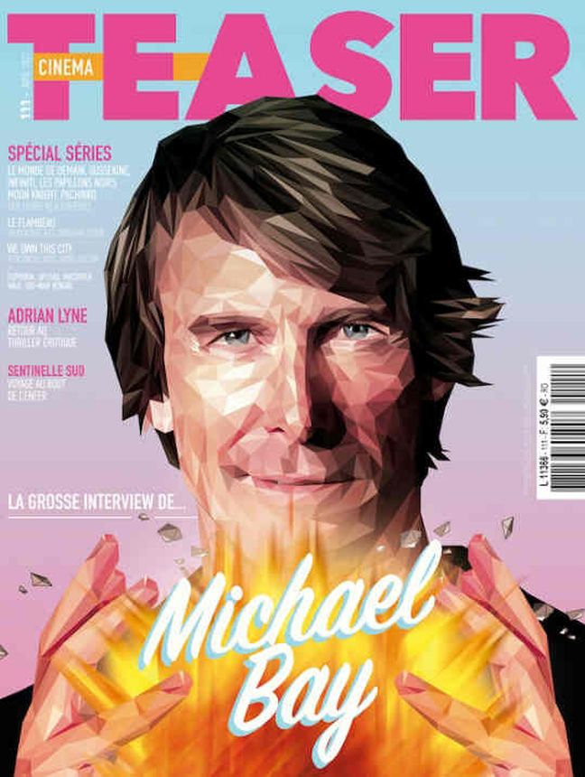 CINEMA TEASER magazine side cover Issue 111  April 2022