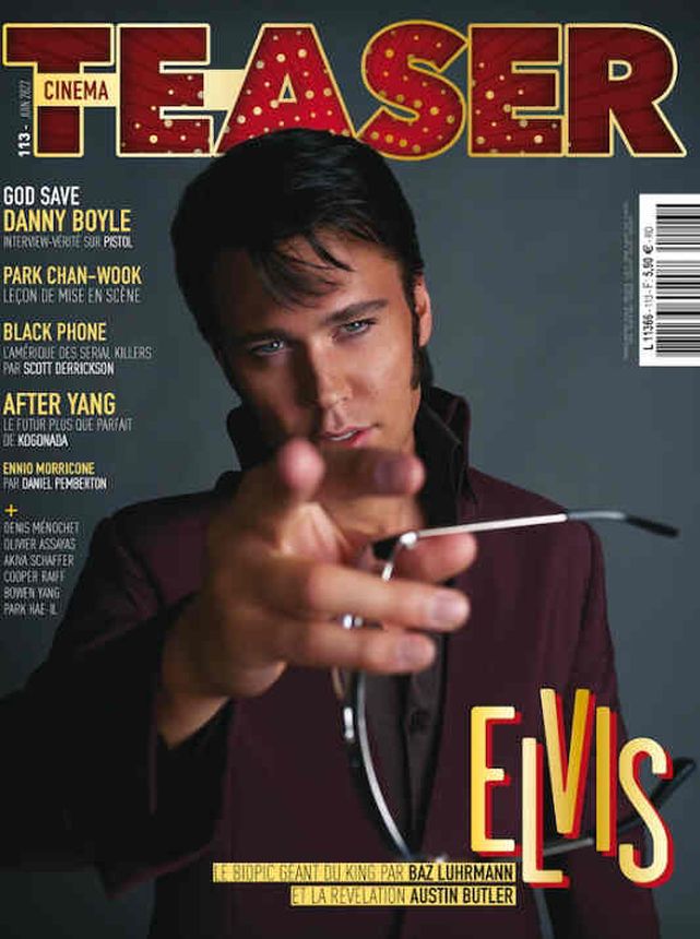 CINEMA TEASER magazine side cover Issue 113  June 2022