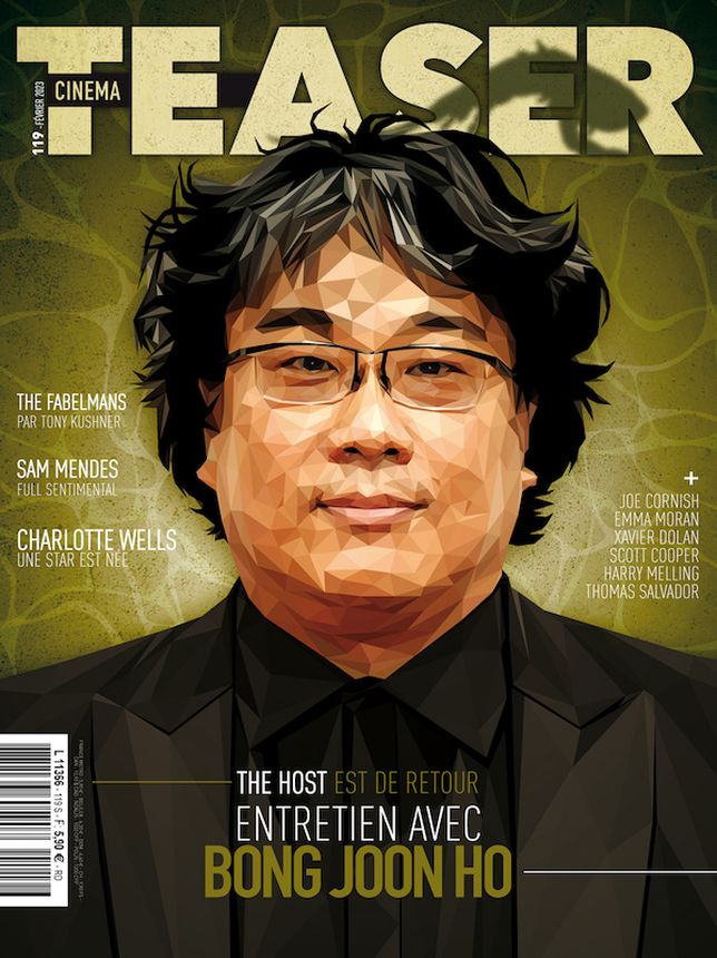 CINEMA TEASER magazine side cover Issue 119  February 2023
