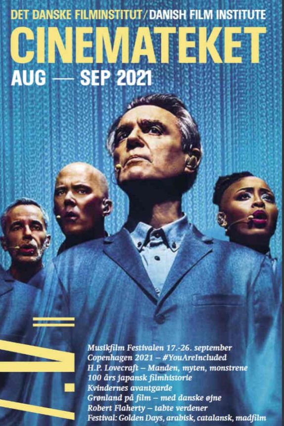CINEMATEKET (Dk) magazine side cover  August/September 2021