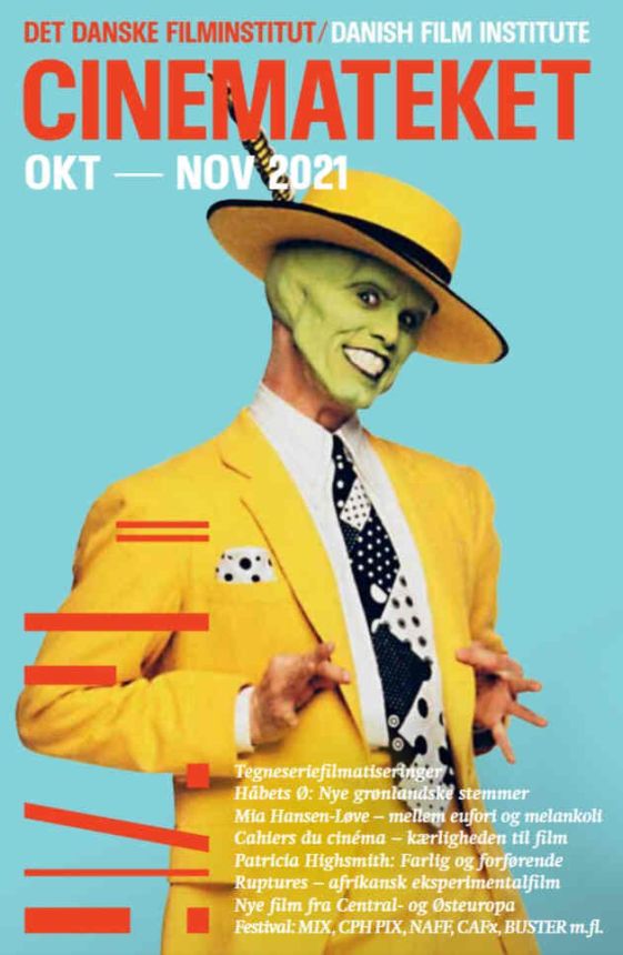 CINEMATEKET (Dk) magazine side cover  October/November 2021