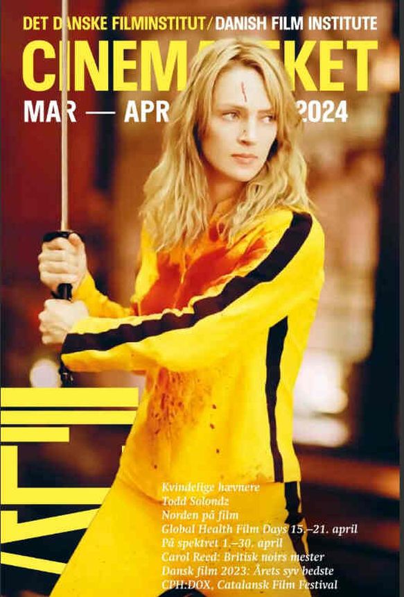 CINEMATEKET (Dk) magazine side cover  March/April 2024