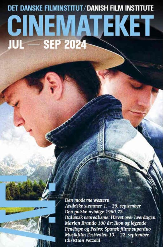 CINEMATEKET (Dk) magazine side cover  July/September 2024