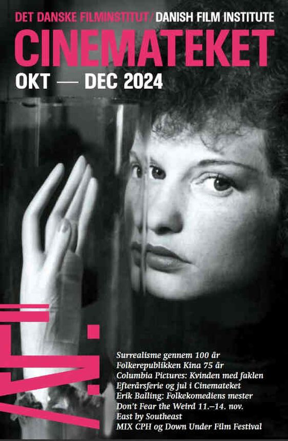 CINEMATEKET (Dk) magazine side cover  October/December 2024