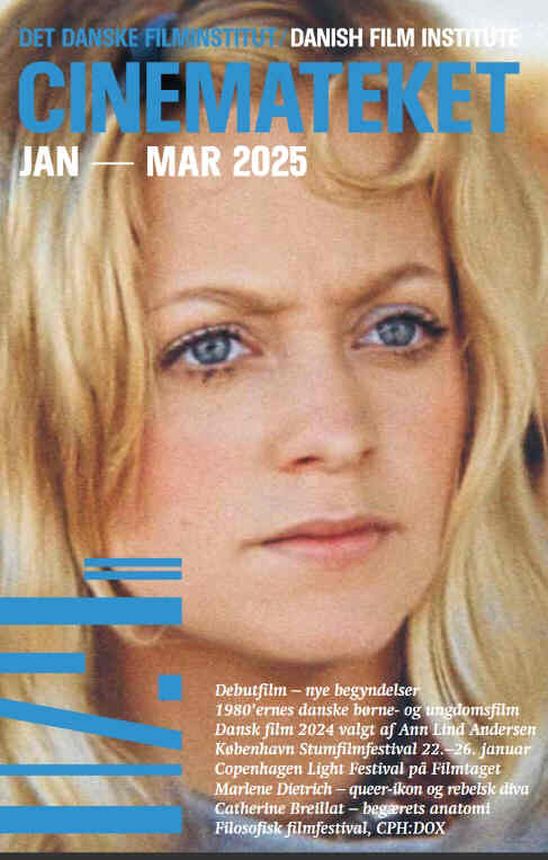 CINEMATEKET (Dk) magazine side cover  January/March 2025