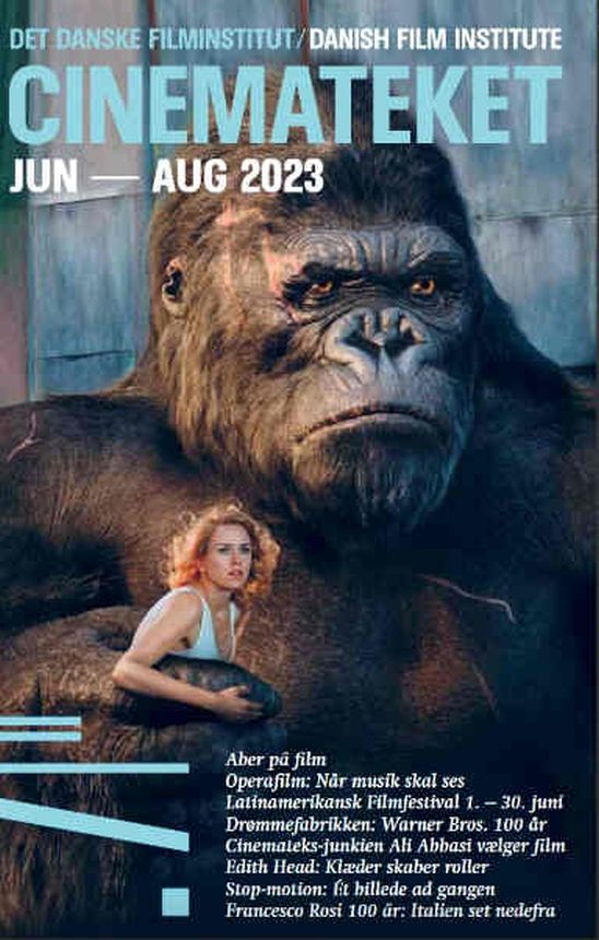 CINEMATEKET (Dk) magazine side cover  June/August 2023