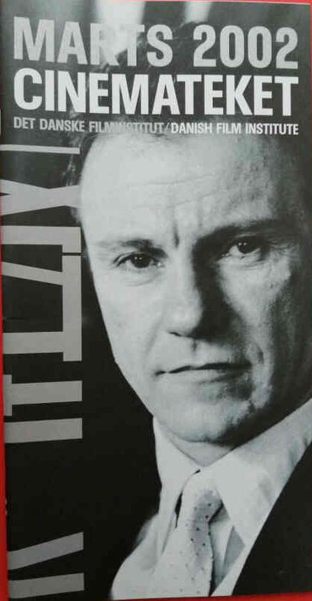CINEMATEKET (Dk) magazine side cover  March 2002