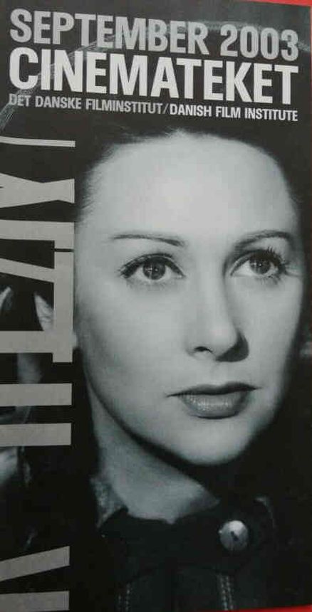 CINEMATEKET (Dk) magazine side cover  September 2003
