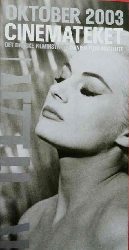 CINEMATEKET (Dk) magazine side cover  October 2003