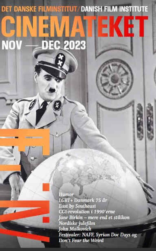 CINEMATEKET (Dk) magazine side cover  November/December 2023
