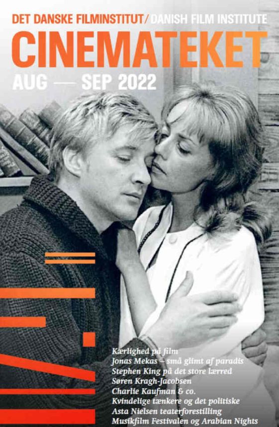 CINEMATEKET (Dk) magazine side cover  August/September 2022