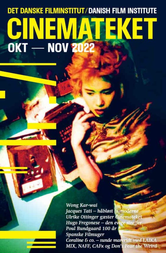CINEMATEKET (Dk) magazine side cover  October/November 2022